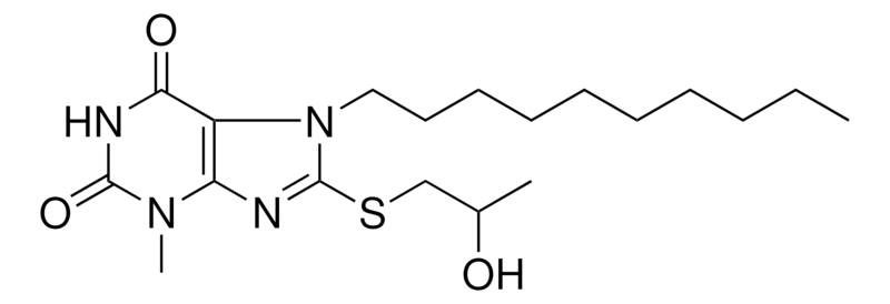 Merck 7-DECYL-8-(2-HYDROXY-PROPYLSUL - 50 MG&