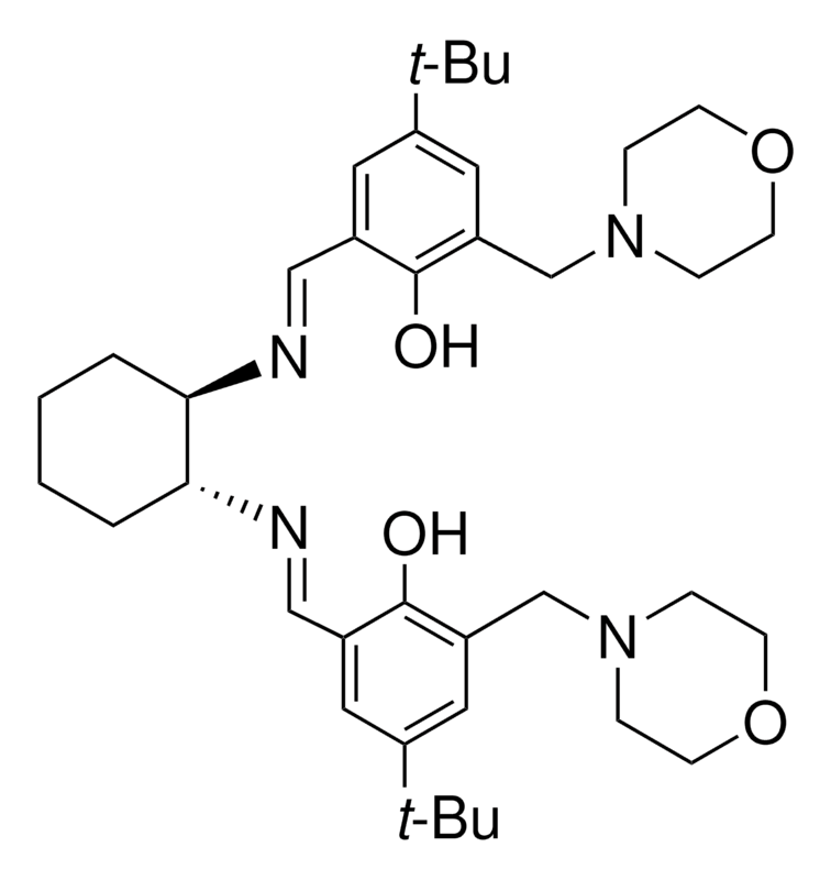 Merck 2,2'-[(1R,2R)-(-)-1,2-Cyclohexanediylbis[(E)-(nitrilomethylidyne)]]bis[4-(tert-butyl)-6-(4-morpholinylmethyl)phenol]