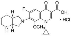 Merck MOXIFLOXACIN HYDROCHLORIDE