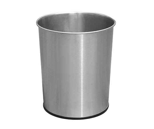 AS ONE Stainless Waste Basket, 스테인리스 쓰레기통