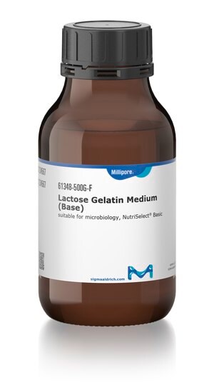Merck Lactose Gelatin Medium (Base)NutriSelec&