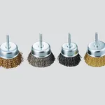 AS ONE Cup Brush with Shank, 축이 있는 컵브러시