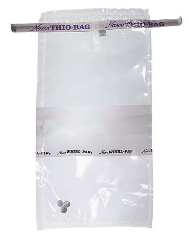 Thermo Fisher Scientific Whirl-Pak Sterile Sampling Bags with White Label Area, 13 oz.