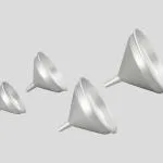 AS ONE Funnel AL, 알루미늄 깔때기