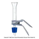 Daihan Science Glassco 15㎖/25mm Glass Microanalysis Vacuum Filter Holder Kit, without Flask<br