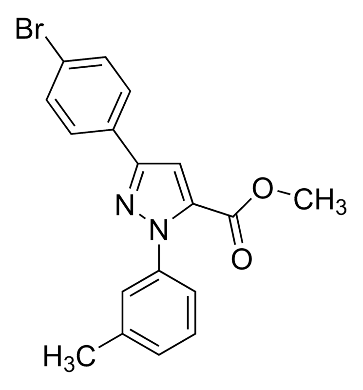 Merck Methyl 3-(4-bromophenyl)-1-m-tolyl-1H-pyrazole-5-carboxylate