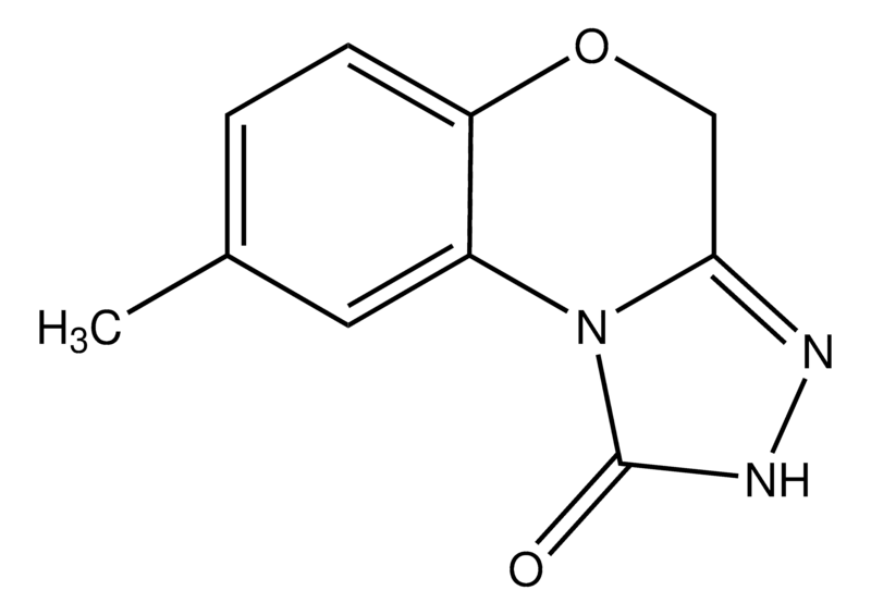 Merck 8-Methyl-2,4-dihydro-1-oxo-1,2,4-triazolo[3,4-c][1,4]benzoxazine