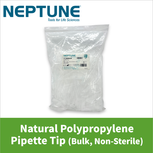 NEPTUNE Non-Filter Tips, Bulk Type, Non-Sterile, Natural Polypropylene / 파이펫 팁, 벌크 타입, 비멸균