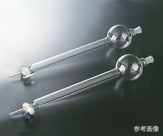 AS ONE Flash Chromatography Tube(with Glass Cock), 플래시 크로마토그래피 관(유리 콕)