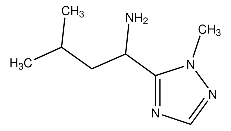 Merck 3-Methyl-1-(1-methyl-1H-1,2,4-triazol-5-yl)-1-butanamine