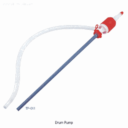 Daihan Science Drum Pump, PE/PP, Length 118cm, Hose 120cm, 드럼 펌프