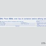 AS ONE UNSealing PreventIon Label for Sample Container, 부정개봉방지 라벨