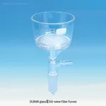 Daihan Science DURAN Slit-sieve Filter Funnel, Buchner with Perforated Plate and ASTM or DIN,