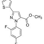 Merck Methyl 1-(2,4-difluorophenyl)-3-(thiophen-2-yl)-1H-pyrazole-5-carboxylate
