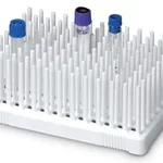 Merck PEG TUBE RACK, 96-PLACE, 10-13 MM, WHI&