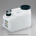 Daihan Science 10 & 20Lit PE Functional Water Aspiration Bottle, Square, with Stopcock·Handle·S