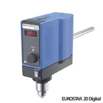 IKA EUROSTAR 20 & 40 digital Electronic Overhead Stirrer 중점도용 오버헤드 스터러, 15 L & 25 L