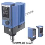 IKA EUROSTAR 200 Digital Control Electronic Overhead Stirrer 고점도용 오버헤드 스터러, 100 L