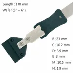 Wafer Handling Tweezer 고정밀 웨이퍼용 트위저, SIPEL,SI-T5508W-SA