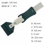 Wafer Handling Tweezer 고정밀 웨이퍼용 트위저, SIPEL,SI-T5509W-SA