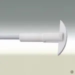 Stirring Rod - Impeller 교반봉 임펠러, 반달형, PTFE 테프론 재질, 회전형