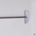 Stirring Rod - Impeller 교반봉 임펠러, 반달형, Stainless Steel, 고정형