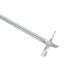 IKA Stirring Element for Overhead Stirrer, 4 Blade 오버헤드 스터러용 임펠라, Stainless Steel AISI 316L, Propeller Stirrer