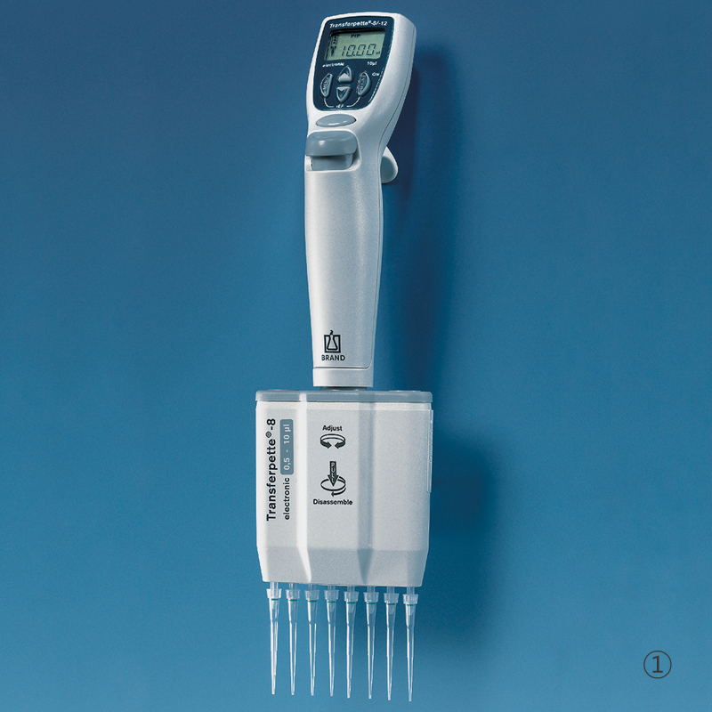 Brand Electronic Multi Channel Pipette 전동식 멀티 채널 마이크로 피펫