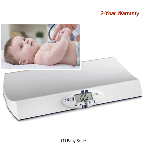 Daihan Science Kern [d] 10g, max.15kg Ergonomically-Optimised Baby Scale “MBD”, Ideal for Priv