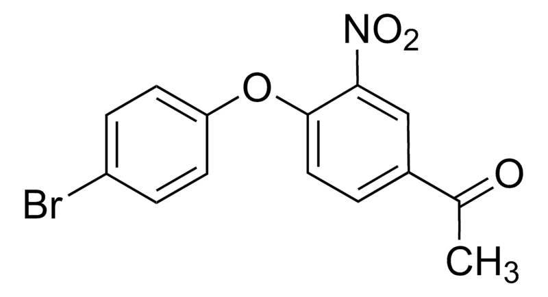Merck 1-(4-(4-Bromophenoxy)-3-nitrophenyl)ethanone