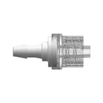 Check Valve, Male Locking Luer x 200 Series Barb, 1/8` (3.2 mm) ID Tubing