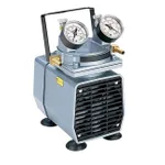 Thermo Fisher Scientific Gast DOA-P504-BN High-Capacity Vacuum Pump, Gauge/Reg, 1.0 cfm/24 in. Hg-60psi/220V