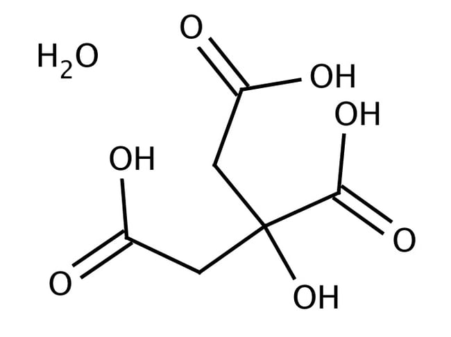 Thermo Fisher Scientific Citric acid monohydrate, 99.5-100.5% (by anhydrous basis), granular, USP, Multi-Compendial, GMP, J.T.Baker