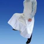 Flon Industry Tetratex chemical Safety waist apron with chest / 테트라텍스화학용안전앞치마