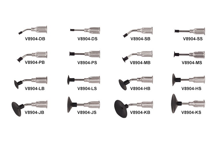 SIPEL 진공핀셋용 교환팁 1/2` PROBE/곧은타입 Tweezer