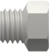 1/4-28 UNF Thread Plug with 5/16` Hex