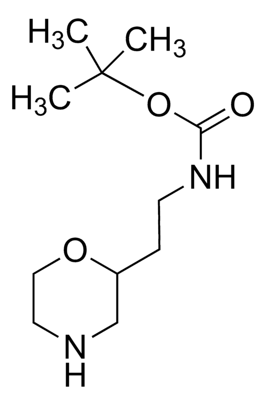 Merck tert-Butyl (2-morpholin-2-ylethyl)carbamate