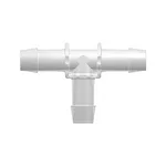 Tee Tube Fitting with 600 Series Barbs, 3/4` (19.0 mm) ID Tubing