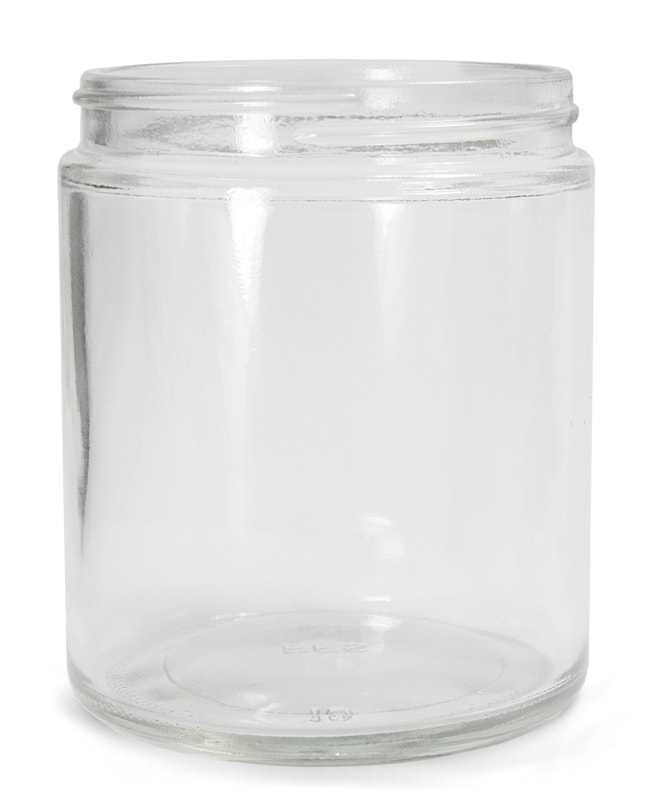 Thermo Fisher Scientific Clear Straight Sided Round Bottles without Cap, 4 oz. (125mL)