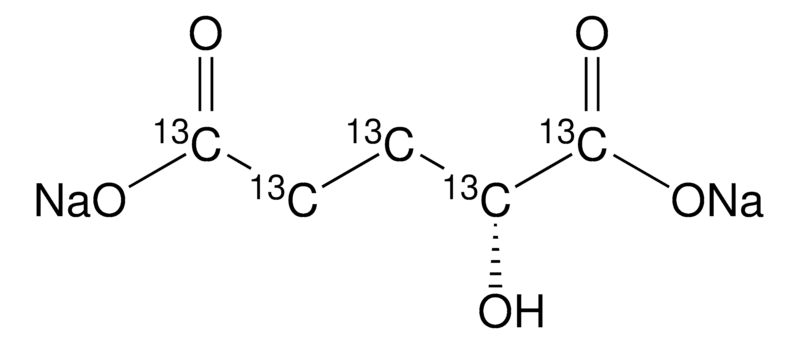 Merck D-alpha-Hydroxyglutaric acid-13C5 disodium salt
