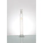 Supertek Measuring Cylinder With Round Glass Base And Interchangeable Glass Stopper