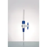 Supertek Detachable Stopcock, Straight, For Burette, PTFE Key