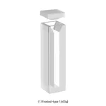 Daihan Science Semi-micro Absorption Quartz Cell, with PTFE Lid, Inside Width 4mm, 1400㎕ Transm