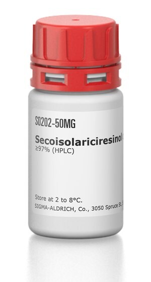 Merck SECOISOLARICIRESINOL DIGLUCOSIDE FROM&