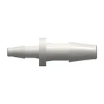 Straight Through Reduction Tube Fitting with Classic Series Barbs, 1/4` (6.4 mm) and 5/32` (4.0 mm) ID Tubing
