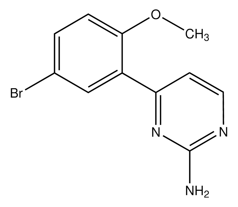 Merck 4-(5-Bromo-2-methoxyphenyl)pyrimidin-2-amine