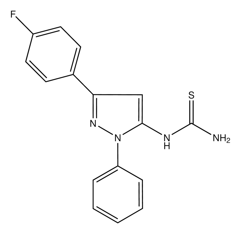 Merck 1-(3-(4-Fluorophenyl)-1-phenyl-1H-pyrazol-5-yl)thiourea