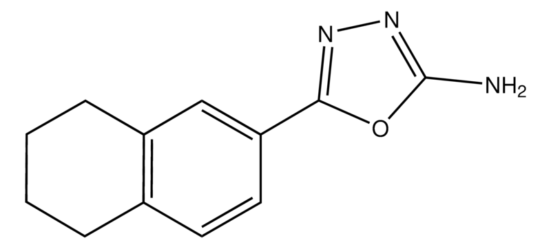 Merck 5-(1,2,3,4-Tetrahydronaphthalen-7-yl)-1,3,4-oxadiazol-2-amine