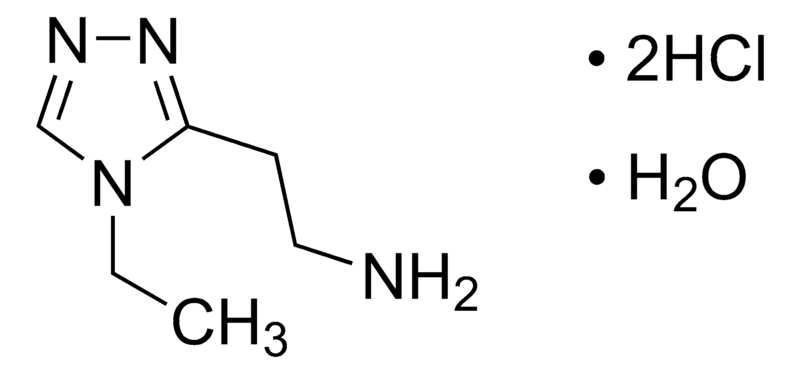 Merck 2-(4-Ethyl-4H-1,2,4-triazol-3-yl)ethanamine dihydrochloride hydrate
