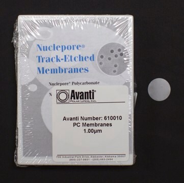 Merck PC MEMBRANES 1.0UM 19MM (100/PK)